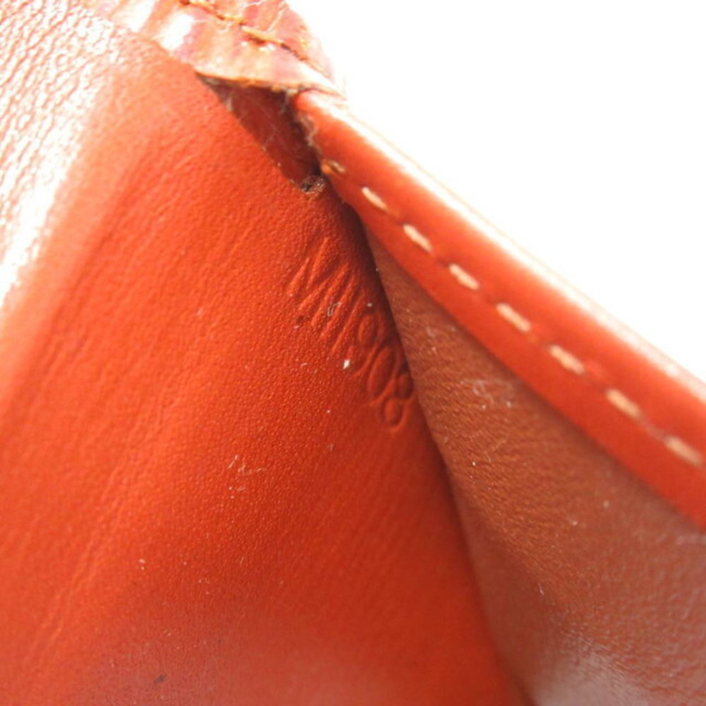 Louis Vuitton Double Hook Wallet Porte Monnaie Carte Epi Brown - Picture 9 of 16